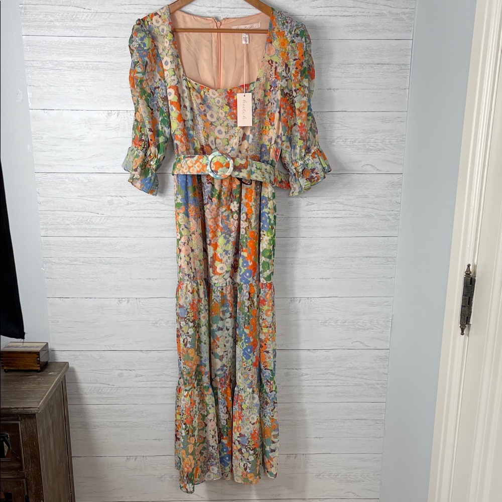 Hutch Floral Maxi Dress - Multicolor